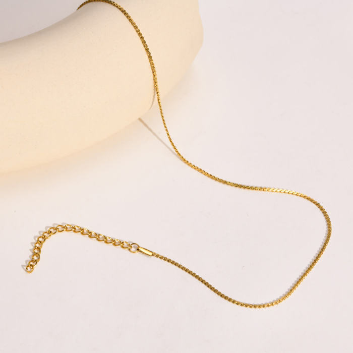 Wholesale Stainless Steel S-Chain Bracelet Necklace