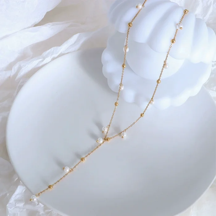 Wholesale French Style Pearl Necklace
