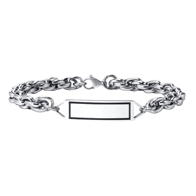 Wholesale Stainless Steel Personalized Rope Chain Bracelet
