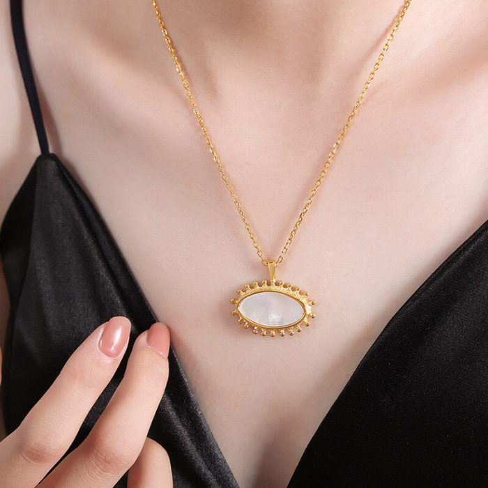 Wholesale Stainless Steel Stack Necklace
