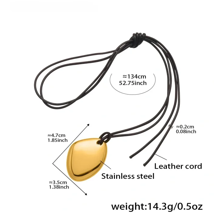 Wholesale Stainless steel Irregular Sweater Chain