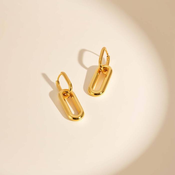 Wholesale Fashion Stainless Steel Earrings