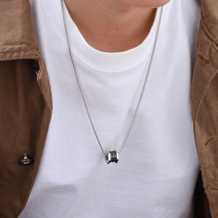 Wholesale Stainless Steel Bead Pendant Necklace