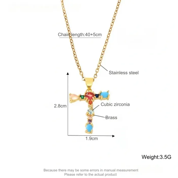 Wholesale Copper Colorful CZ Pendant