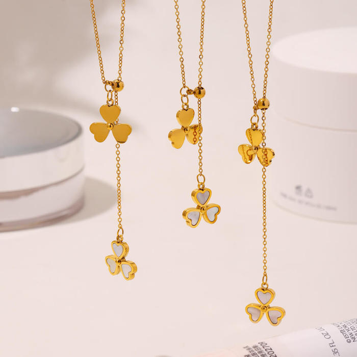 Wholesale Stainless Steel Tassel Necklace