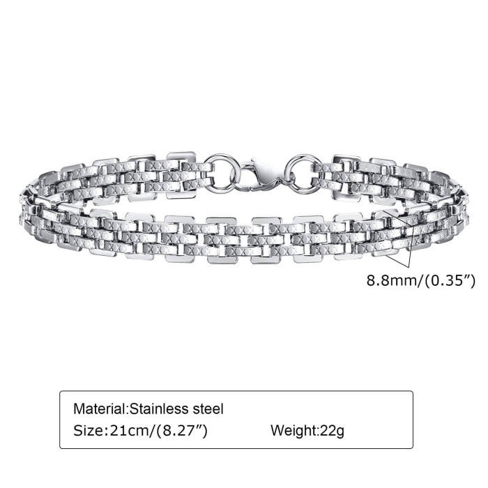 Wholesale Stainless Steel Mens XXX Bracelet