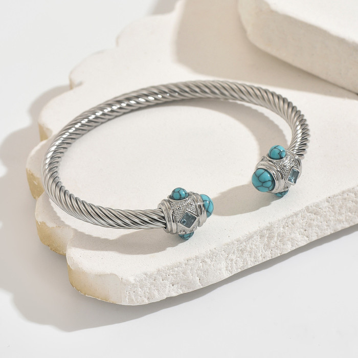 Wholesale Vintage Cable Wire Cuff Bracelet