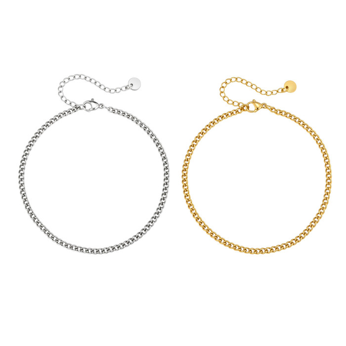 Wholesale Stainless Steel Curb Foot Chain