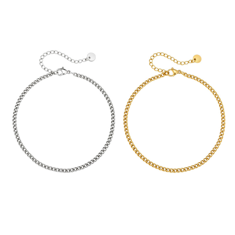 Wholesale Stainless Steel Curb Foot Chain