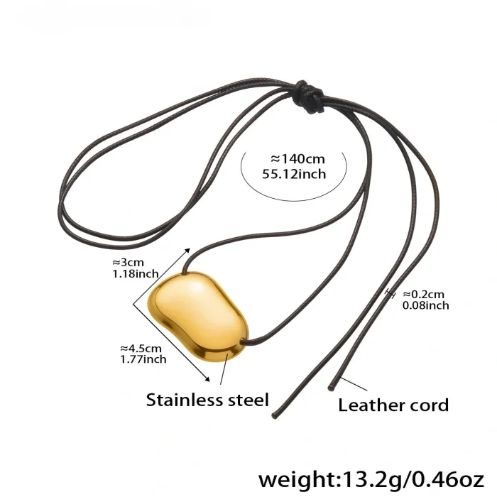 Wholesale Stainless steel Irregular Sweater Chain