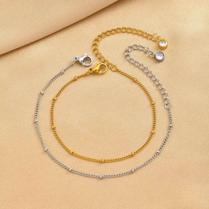 Wholesale Stainless Steel Satellite Chain Bracelet