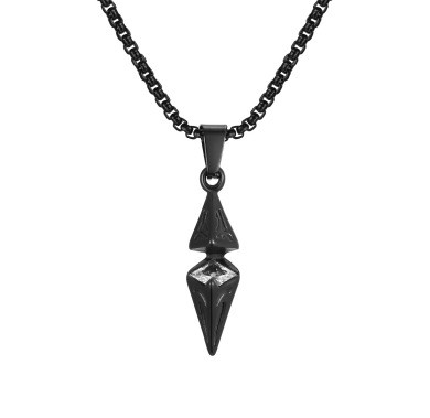 Wholesale Stainless Steel Zircon Diamond Pendant