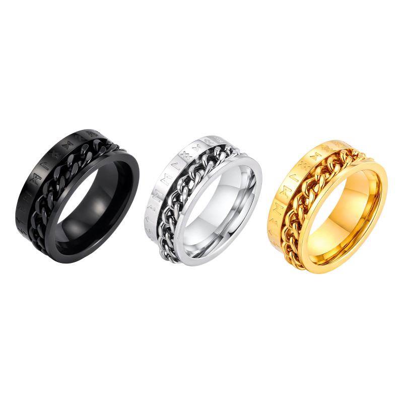 Wholesale Stainless Steel Viking Ring