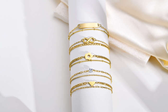 Wholesale Stainless Steel Bracelets for Girlfriend