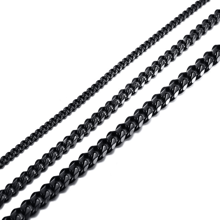 Wholesale Stainless Steel Classic Miami Cuban Link Necklace