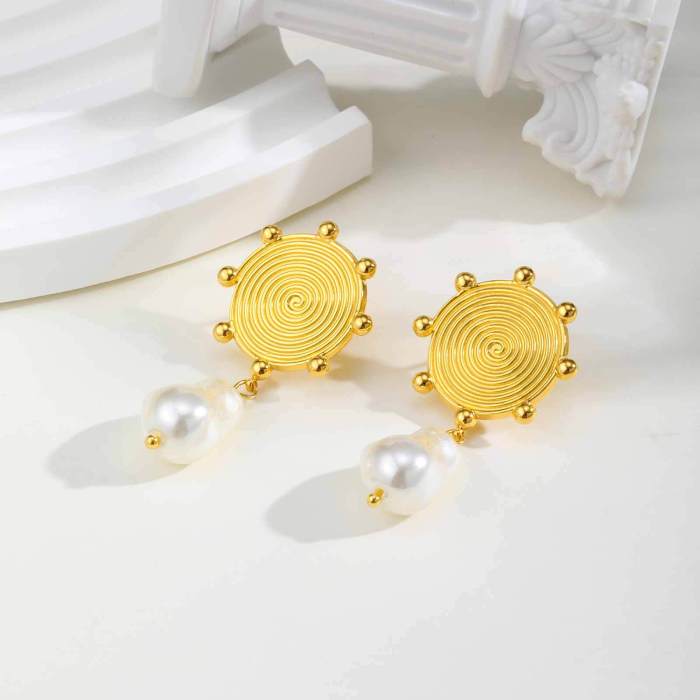 Wholesale Stainless Steel Elegant Earrings