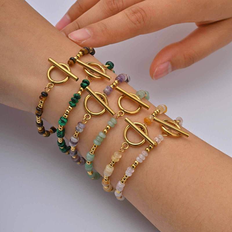 Wholesale Natural Gemstone Beaded Bracelet
