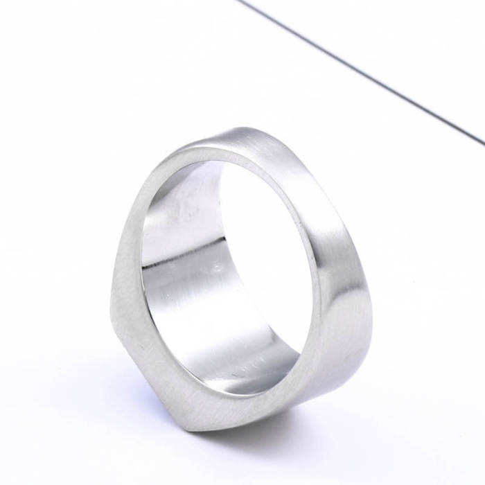 Wholesale Stainless Steel Mens Ring with Stone