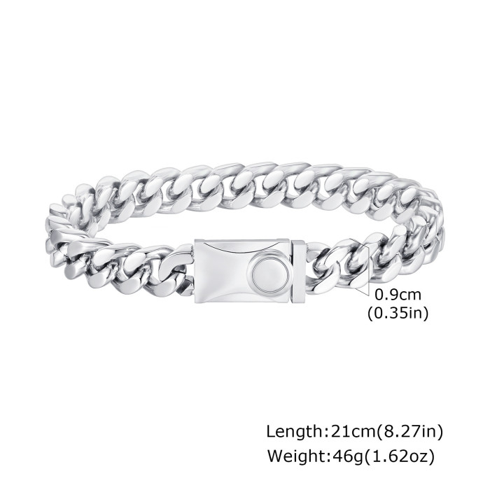Wholesale Stainless Steel Mens Handsome Bracelet
