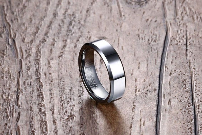 Wholesale Men's Classic Tungsten Wedding Ring