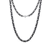 Wholesale Stainless Steel Classic Byzantium Necklace