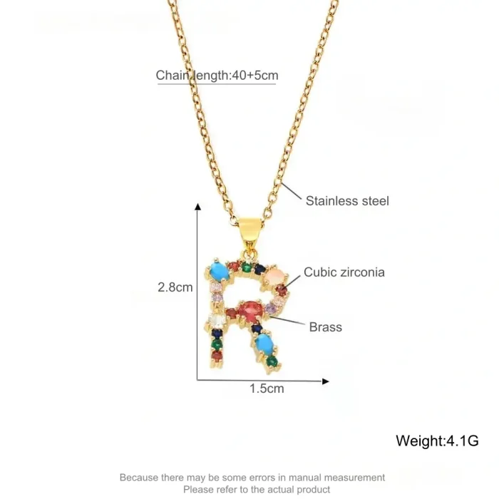 Wholesale Copper Colorful CZ Pendant