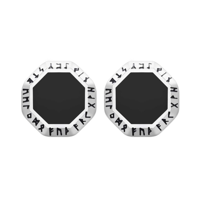 Wholesale Stainless Steel Viking Geometric Stud Earring