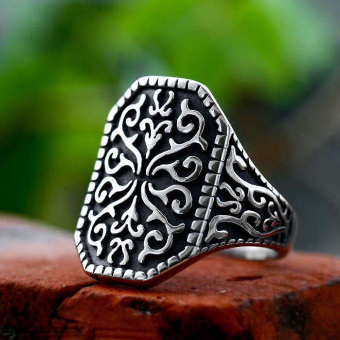 Wholesale Stainless Steel Mens Celtic Style Ring