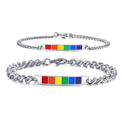 Wholesale Stainless Steel Lgbt Bracelet Meaning