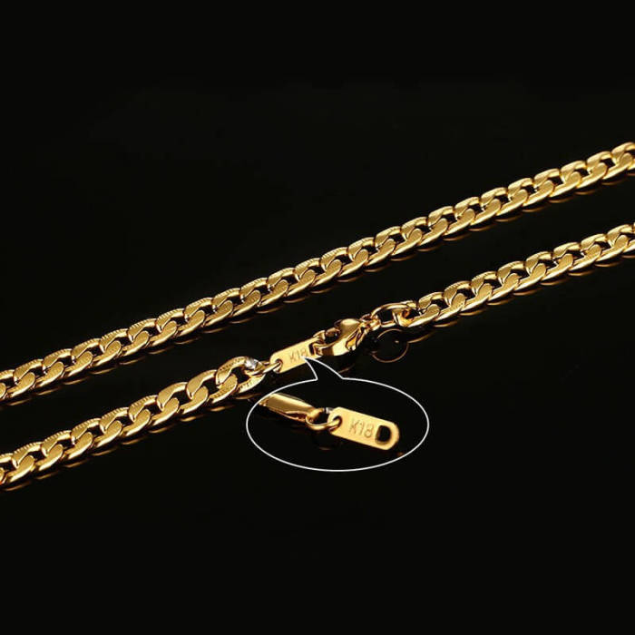 Wholesale Stainless Steel Classic Mens NK Necklace