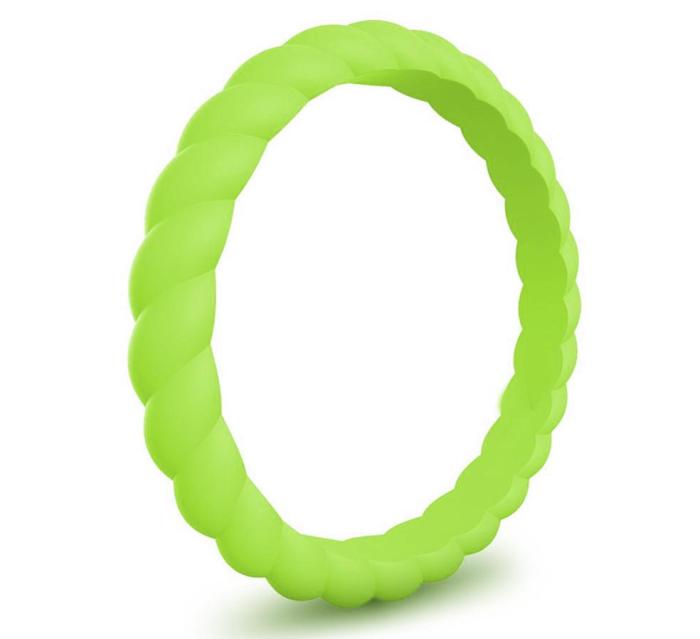 Wholesale Womens Braided Silicone Ring