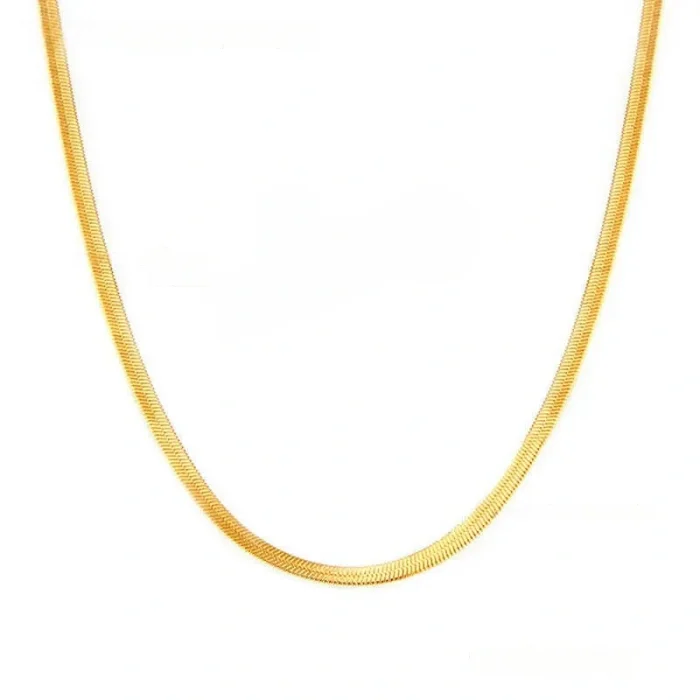 Wholesale Stainless Steel Stacked Collarbone Necklace