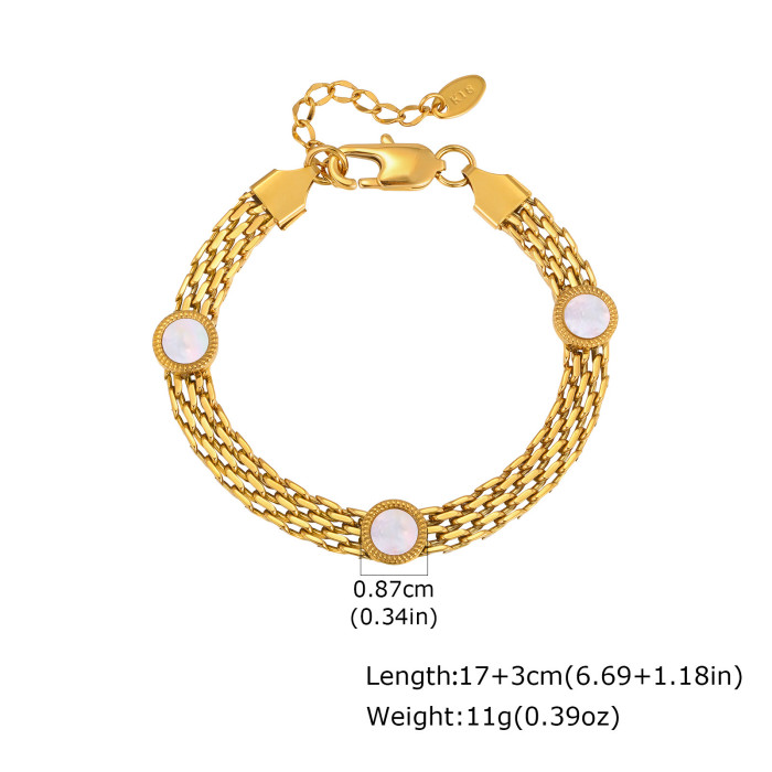 Wholesale Stainless Steel Mesh Chain Bracelet
