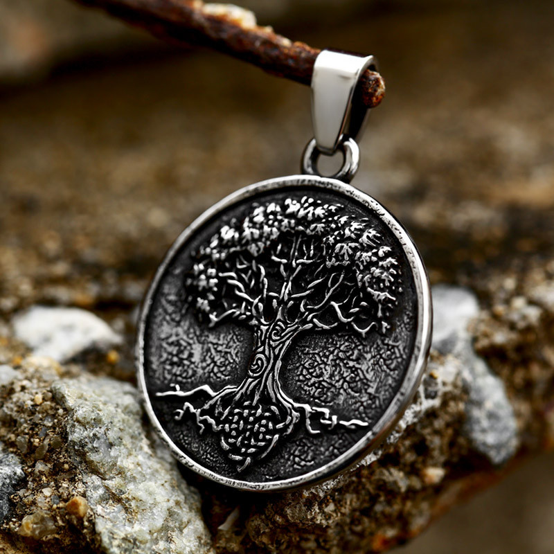 Wholesale Stainless Steel Lifetree Pendant