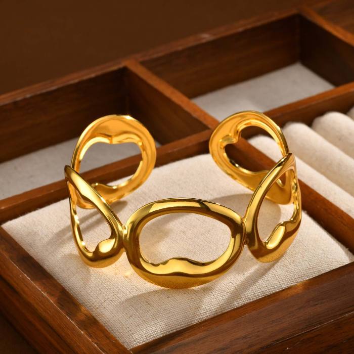 Wholesale Stainless Steel Silk Scarf Bangle