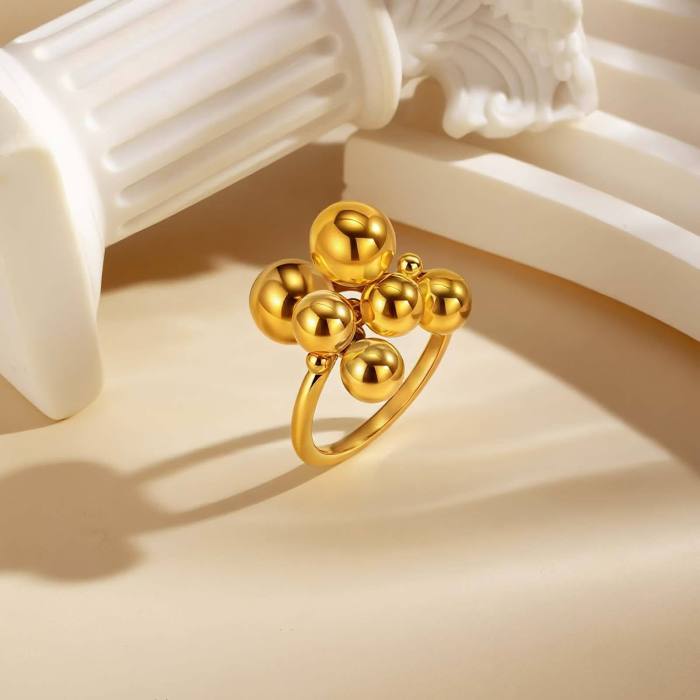 Wholesale Stainless Steel Balls Ring