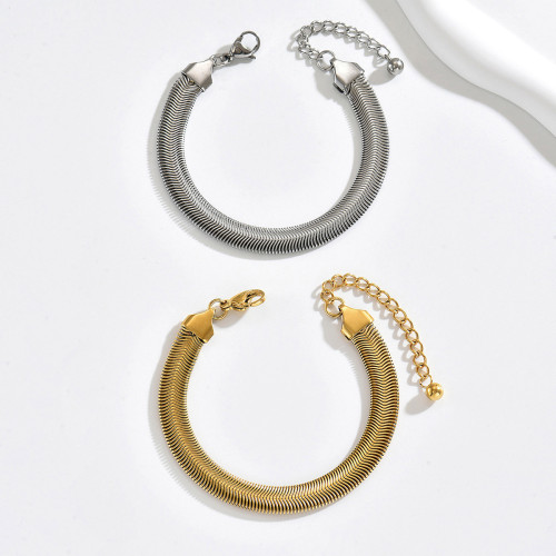 Wholesale Stainless Steel Herringbone Bracelet