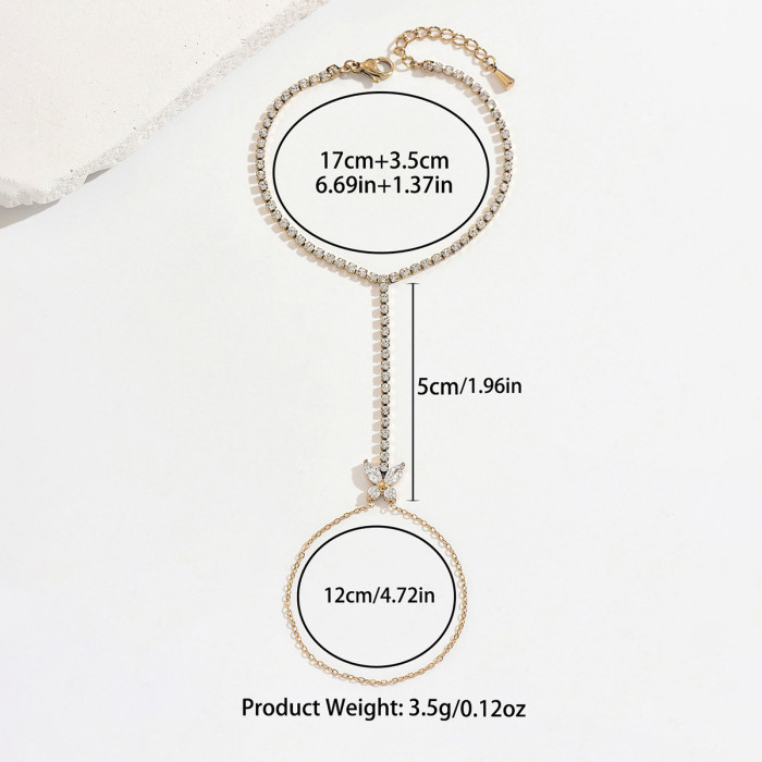 Wholesale Stainless Steel Tennis Chain Hand Harness