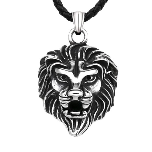 Wholesale Stainless Steel Lion Head Pendant for Men
