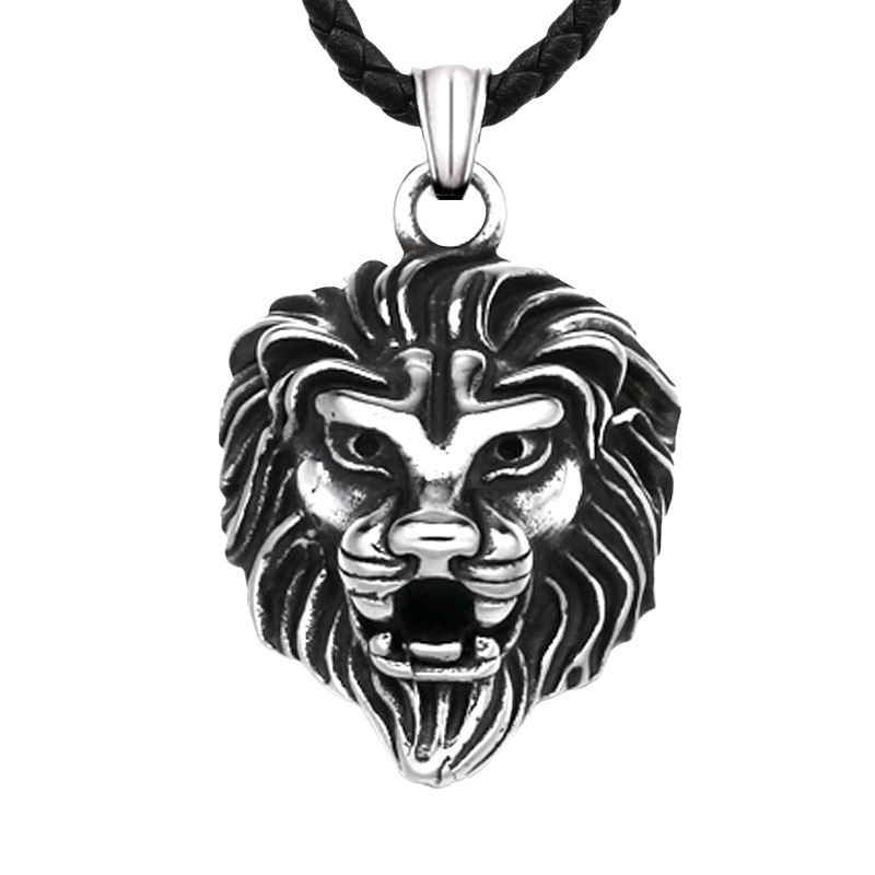 Wholesale Stainless Steel Lion Head Pendant for Men