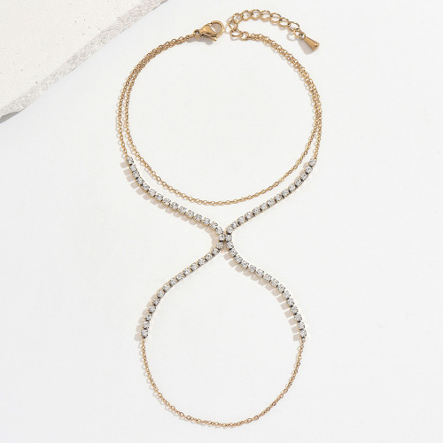 Wholesale Stainless Steel Tennis Chain Slave Bracelet
