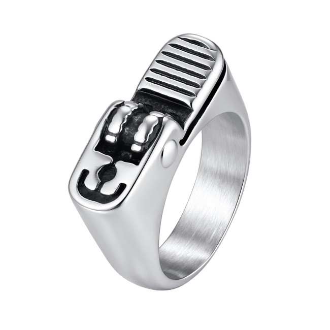 Wholesale Stainless Steel Mechanical Signet Rings