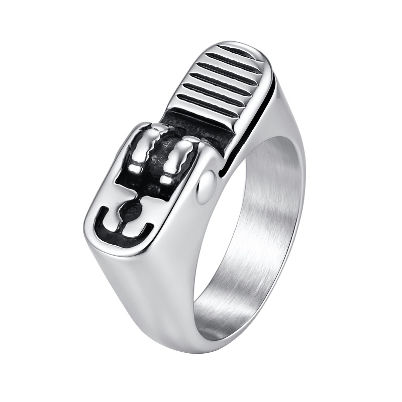 Wholesale Stainless Steel Mechanical Signet Rings