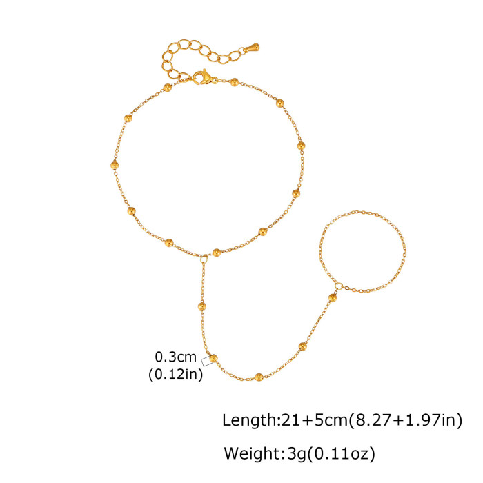 Wholesale Stainless Steel Toe Ring Anklet