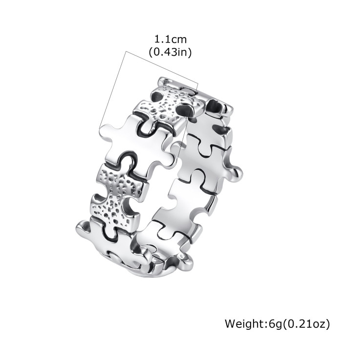Wholesale Stainless Steel Jigsaw Puzzle Bands
