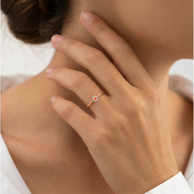 Wholesale Premium Dainty Daisy Rings