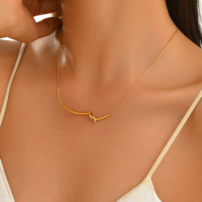 Wholesale Premium Stainless Steel Knot Choker