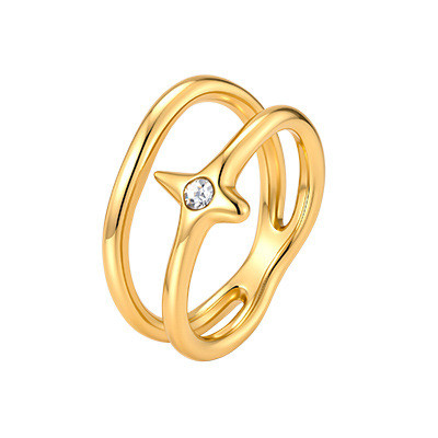 Wholesale Stainless Steel Wave & Star Rings