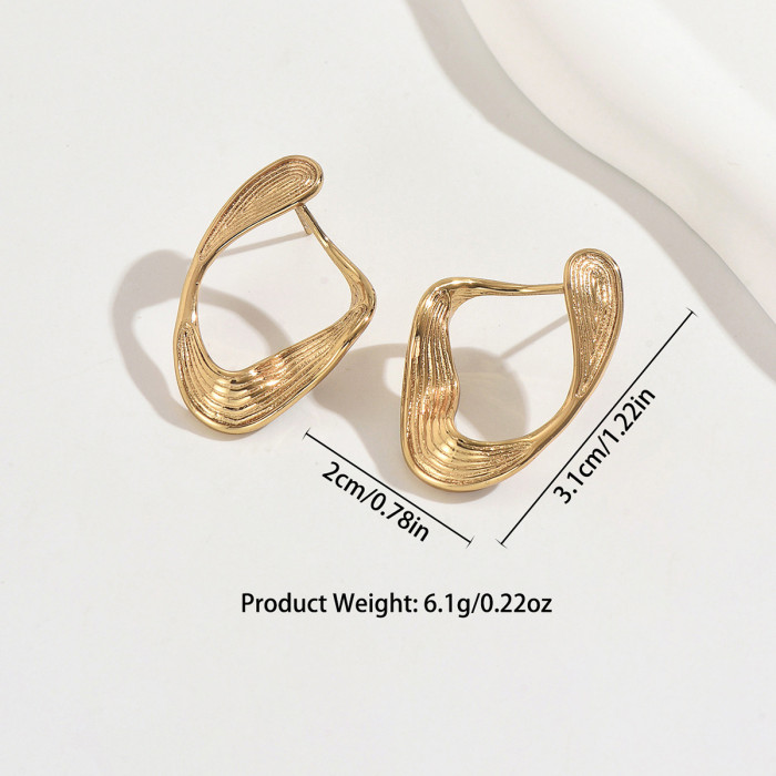 Wholesale Premium Stainless Steel Abstract Hoops