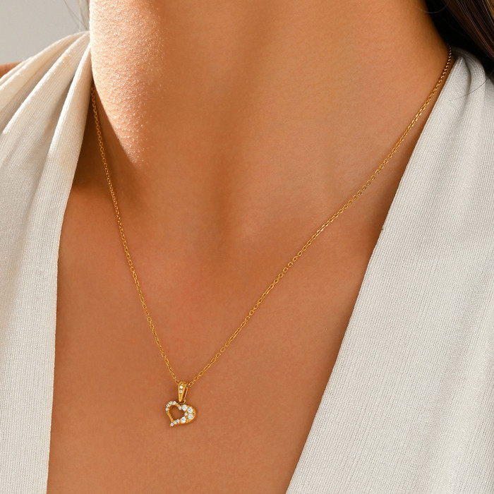 Wholesale Premium Stainless Steel Coquette Necklaces